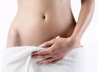 Desconforto e distensão abdominal - sintomas de veias varicosas dos órgãos genitais